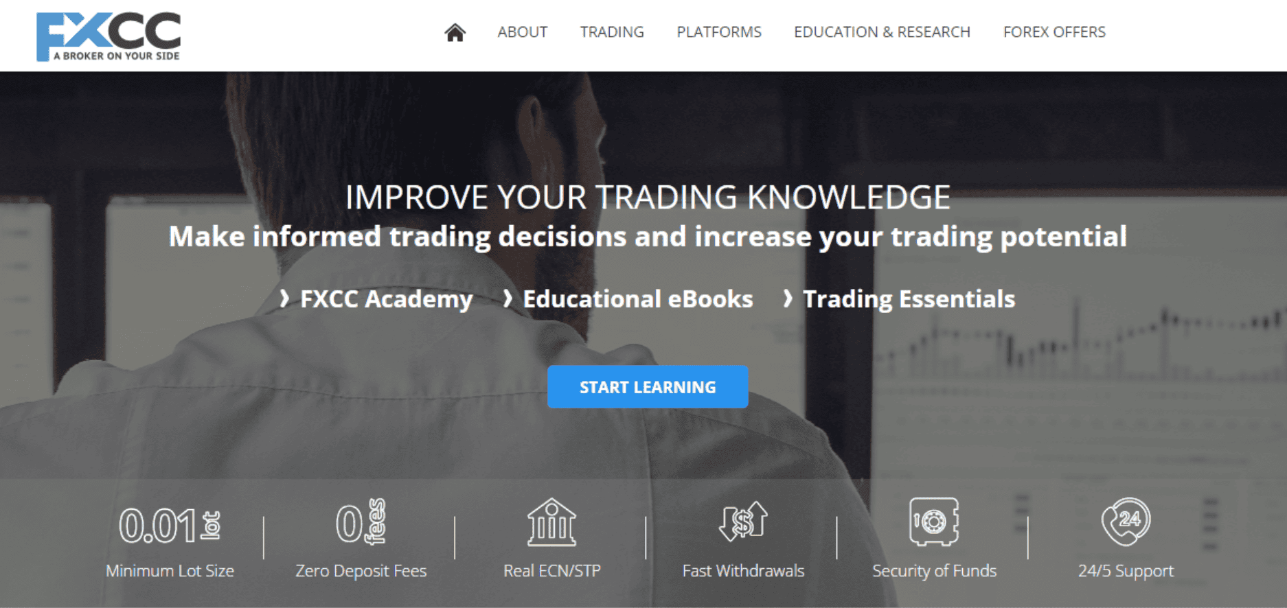 FXCC Main Page review