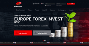Europe Forex Invest - official website
