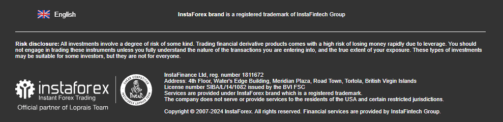 InstaForex Licenses Review