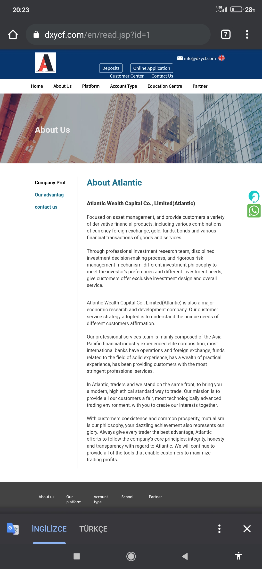 Atlantic Wealth Capital Confiscated My Money