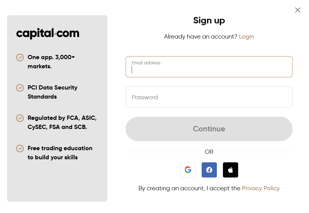 Capital.com Account Opening Review