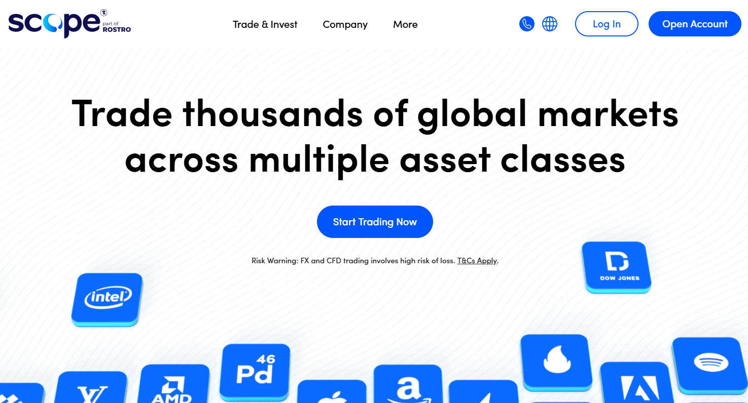 Scope Markets Website Review