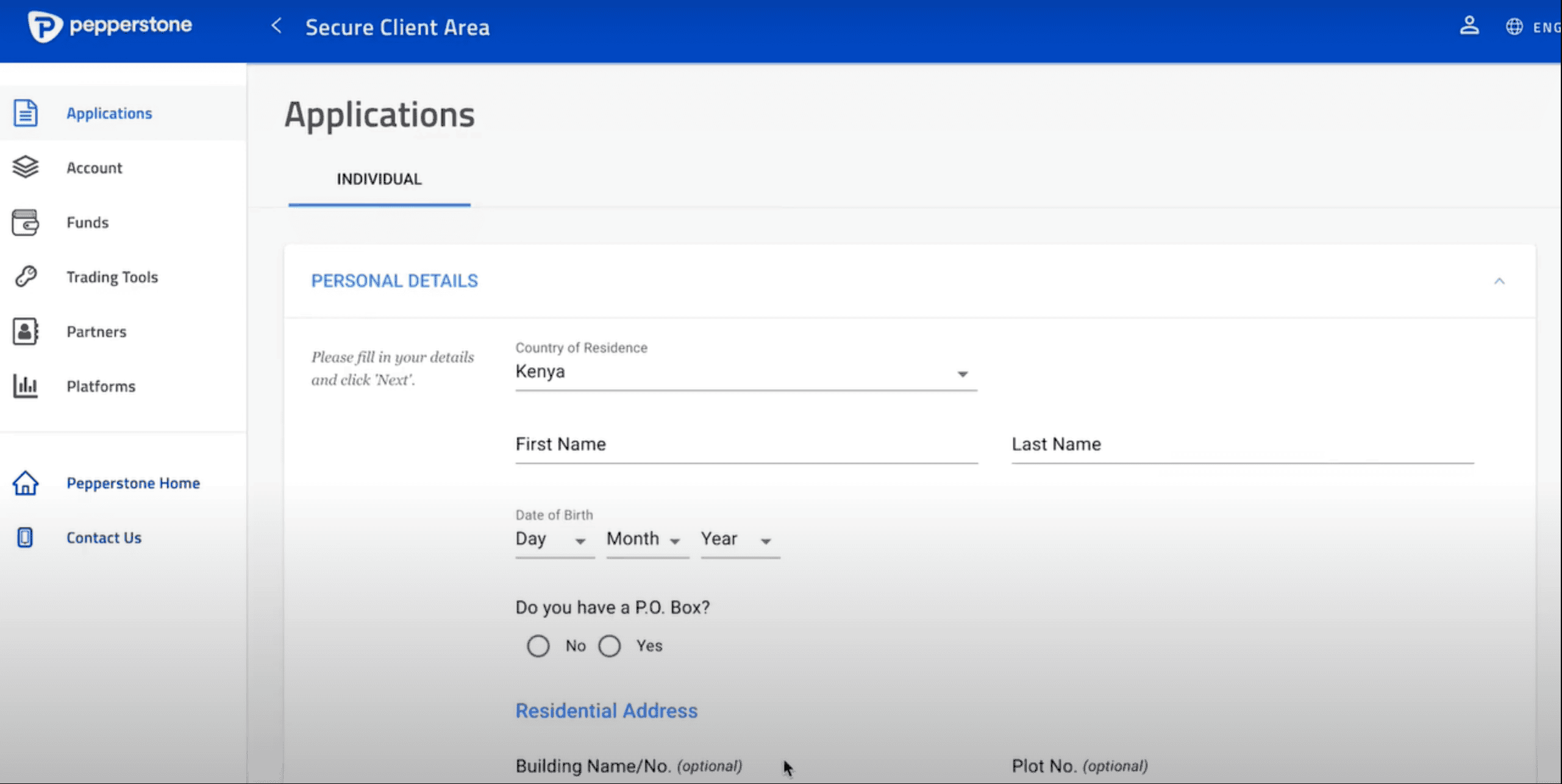 Pepperstone Account Opening Review