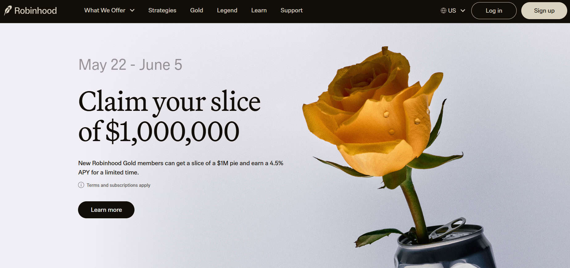 Robinhood Website Review