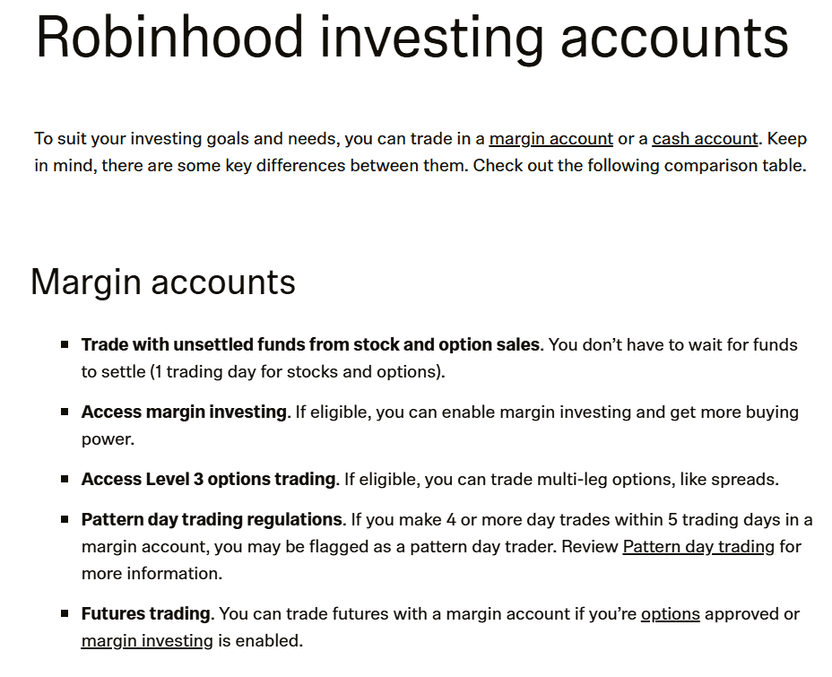 Robinhood Accounts Review