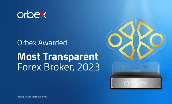 Orbex Awarded “Most Transparent Forex Broker, 2023”