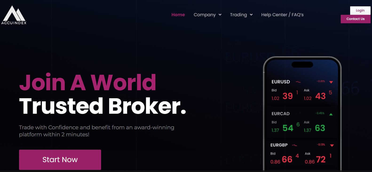 Accuindex Website Review