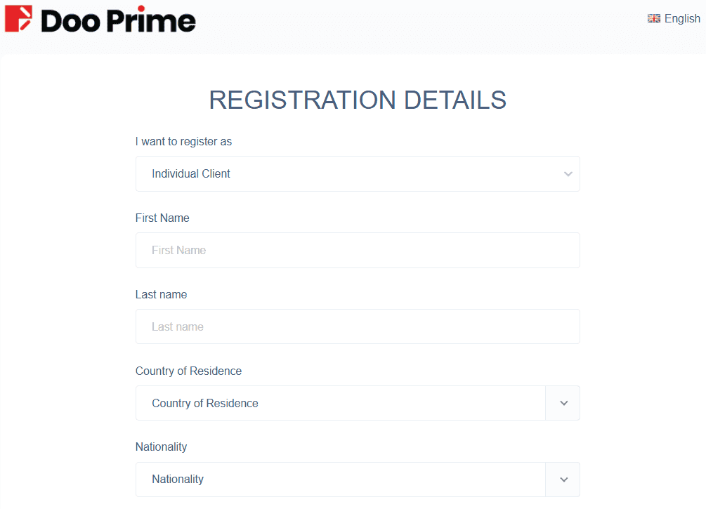 Doo Prime Registration Review