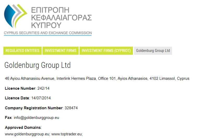 TopTrader Review License