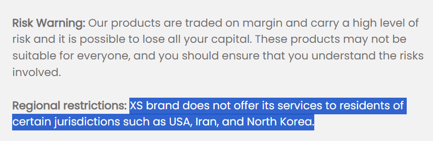 XS Restricted Regions Review