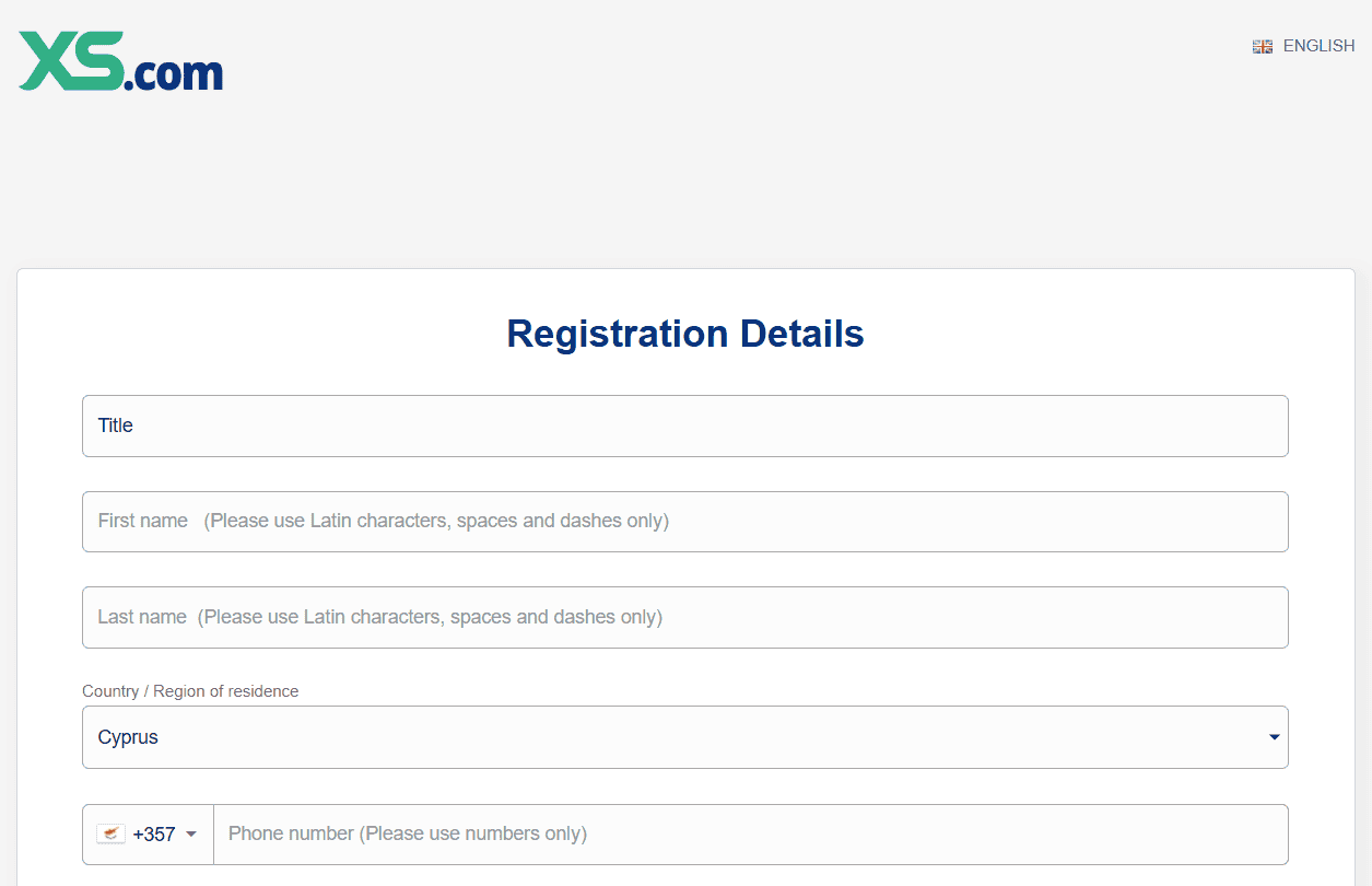 XS Account Opening Review
