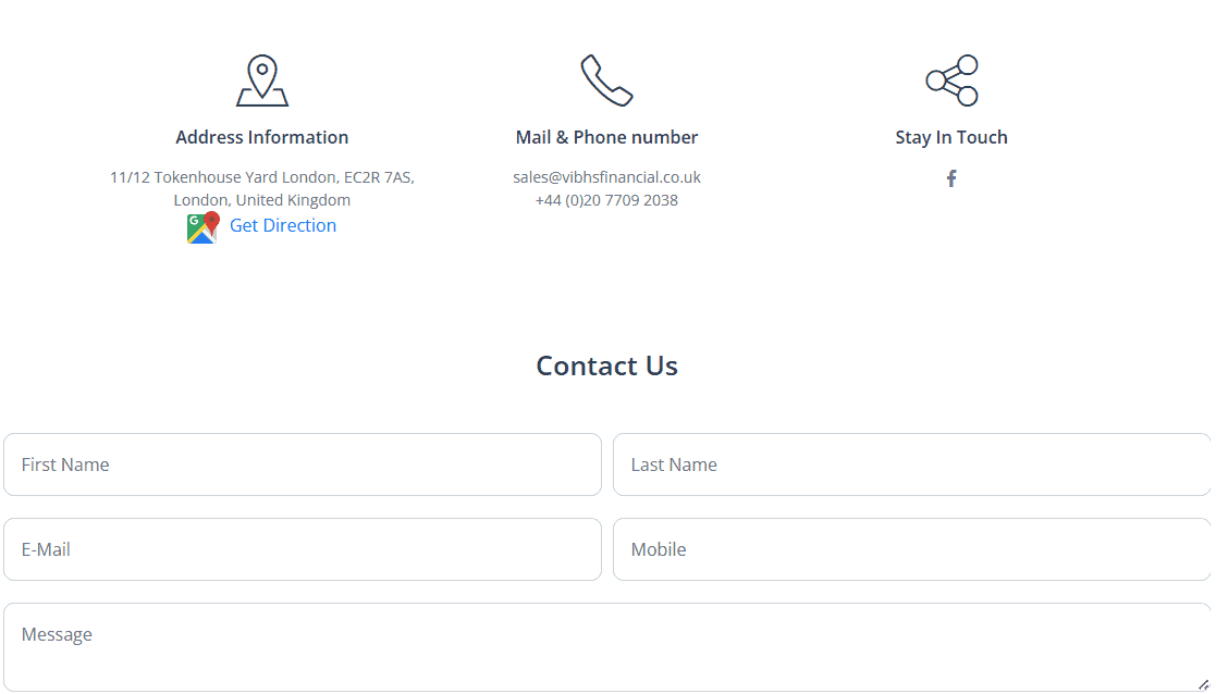 VIBHS Customer Support Review