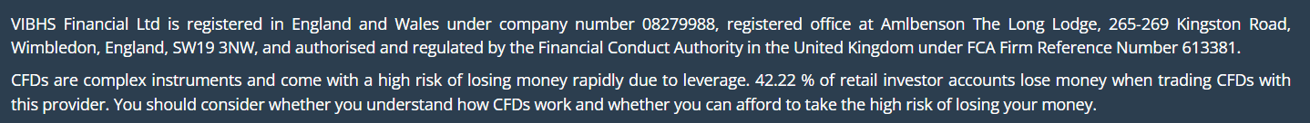 VIBHS Regulation Review