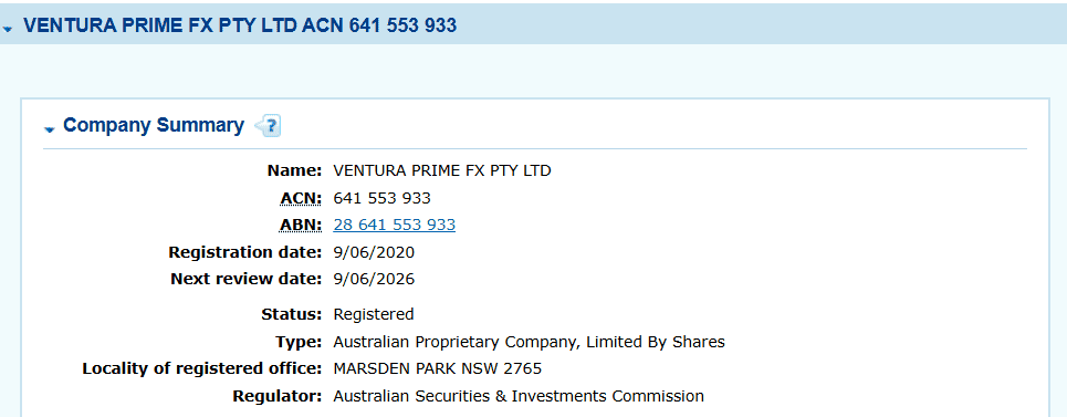 VPFX Regulation Review