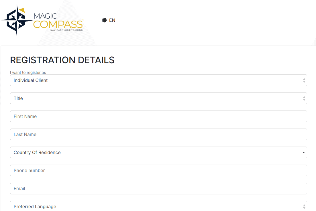 Magic Compass Account Opening Review
