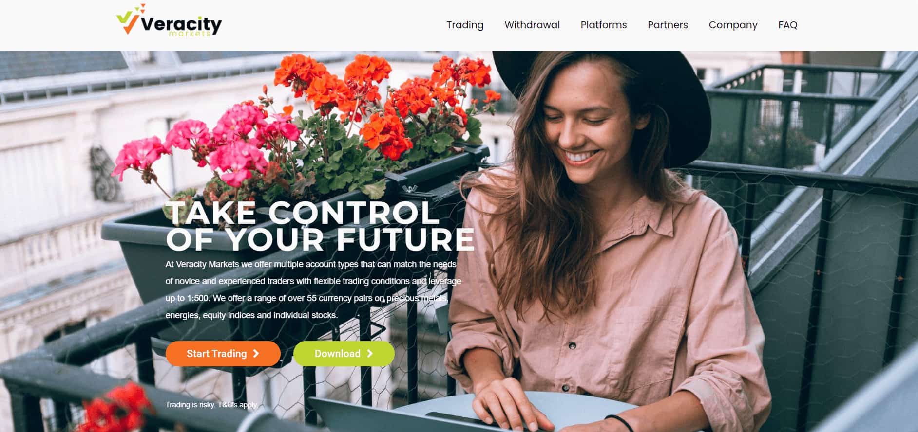 Veracity Markets Review Official Website