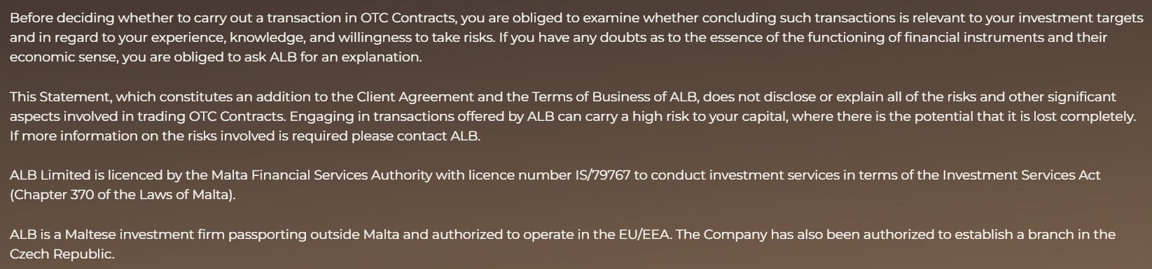 ALB License Review