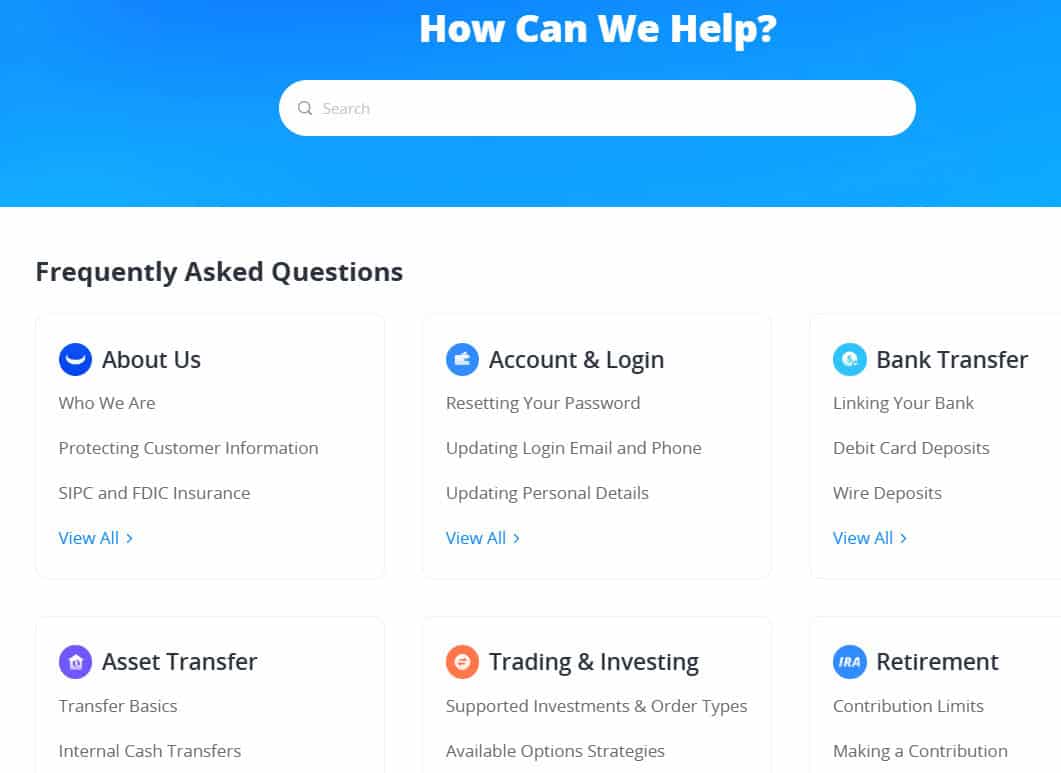 Webull Support Review