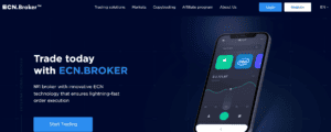 ECN.Broker homepage