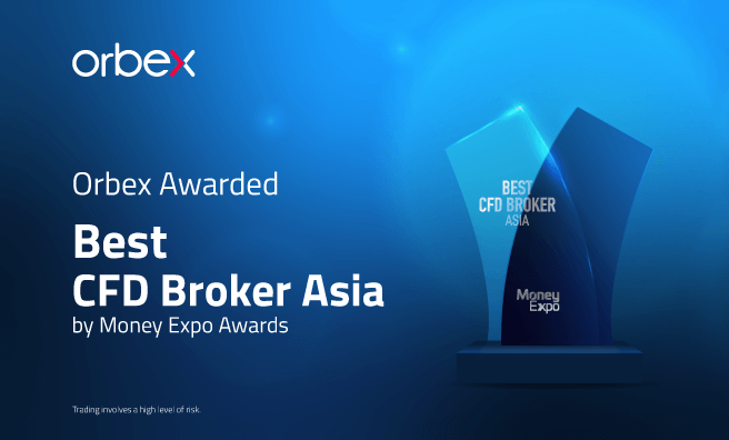 Orbex Awarded "Best CFD Broker Asia"