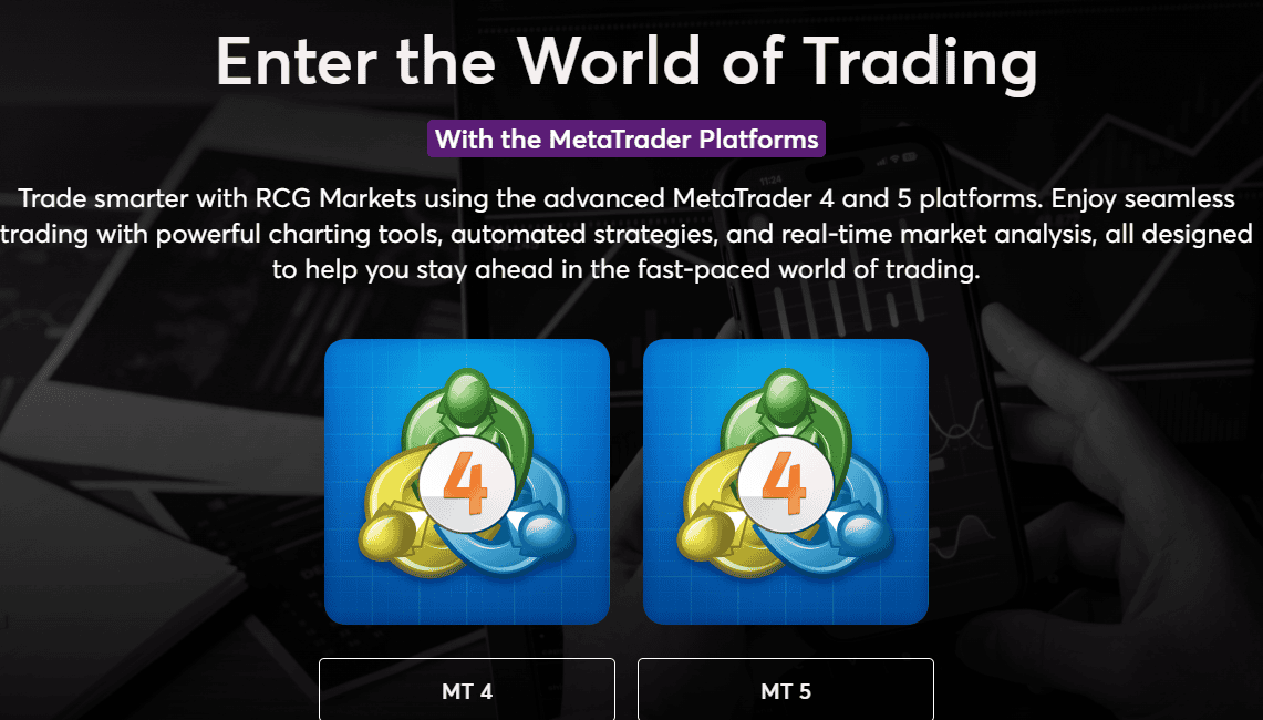 RCG Markets Trading Platform Review