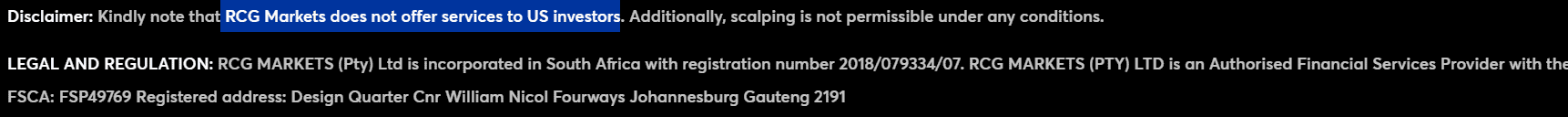 RCG Restricted Regions Review