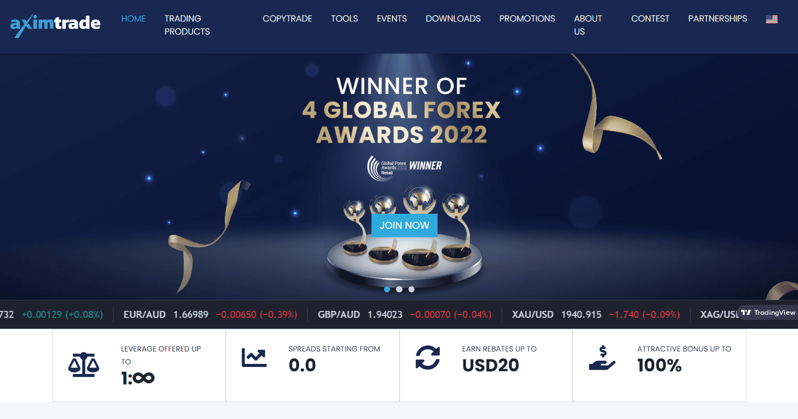 AximTrade Review Official Website