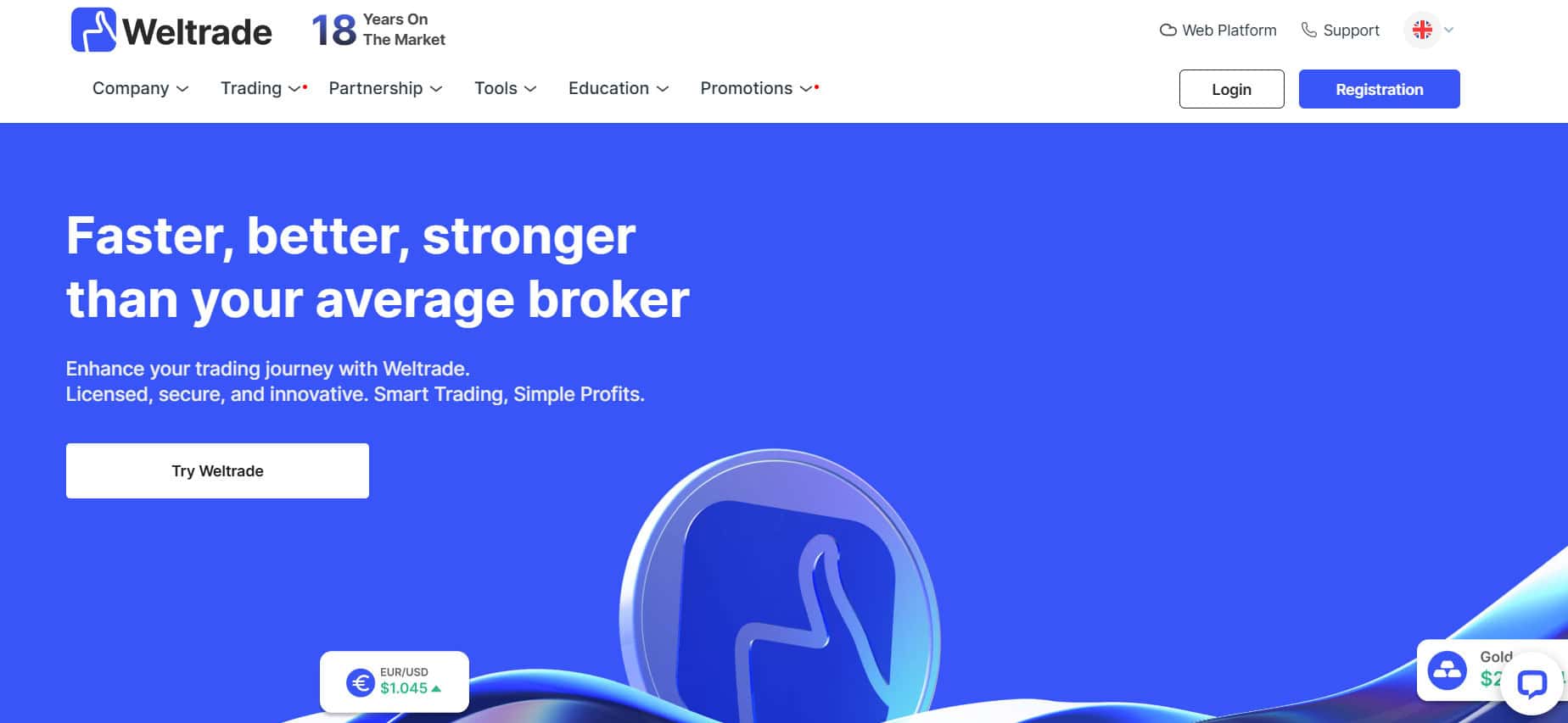 Weltrade Website Review