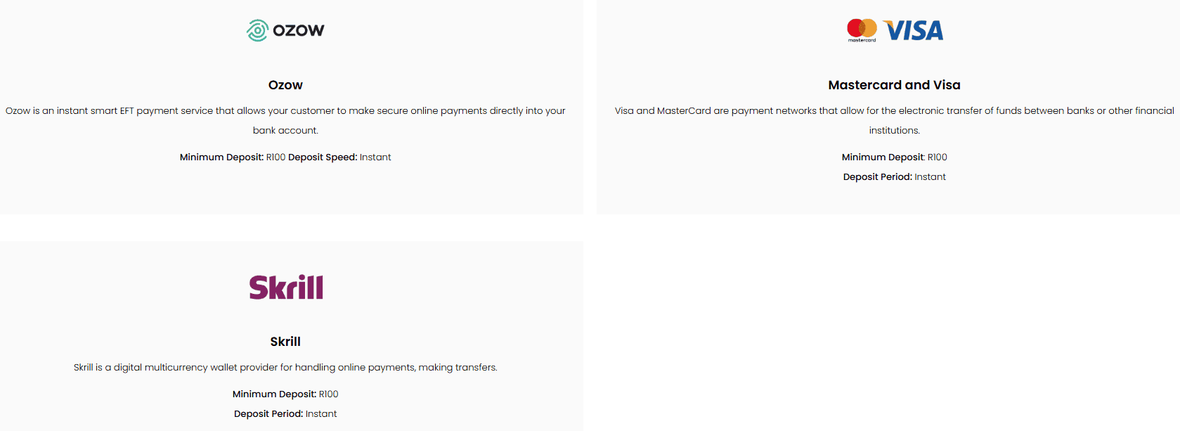 FBK Markets Deposits and Withdrawals Review