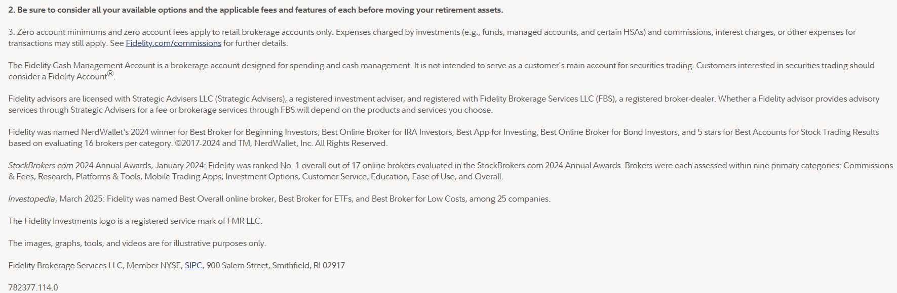 Fidelity License Review