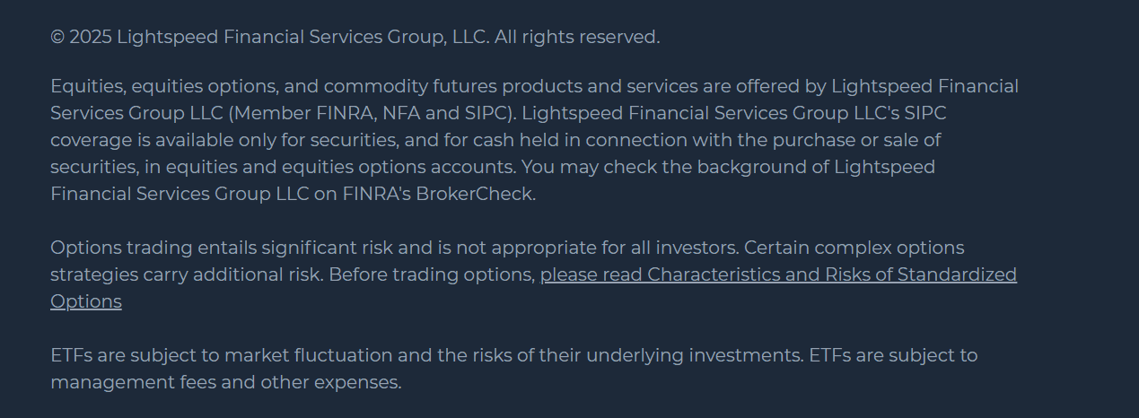 Lightspeed License Review