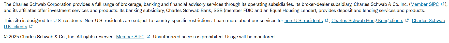 Charles Schwab License Review