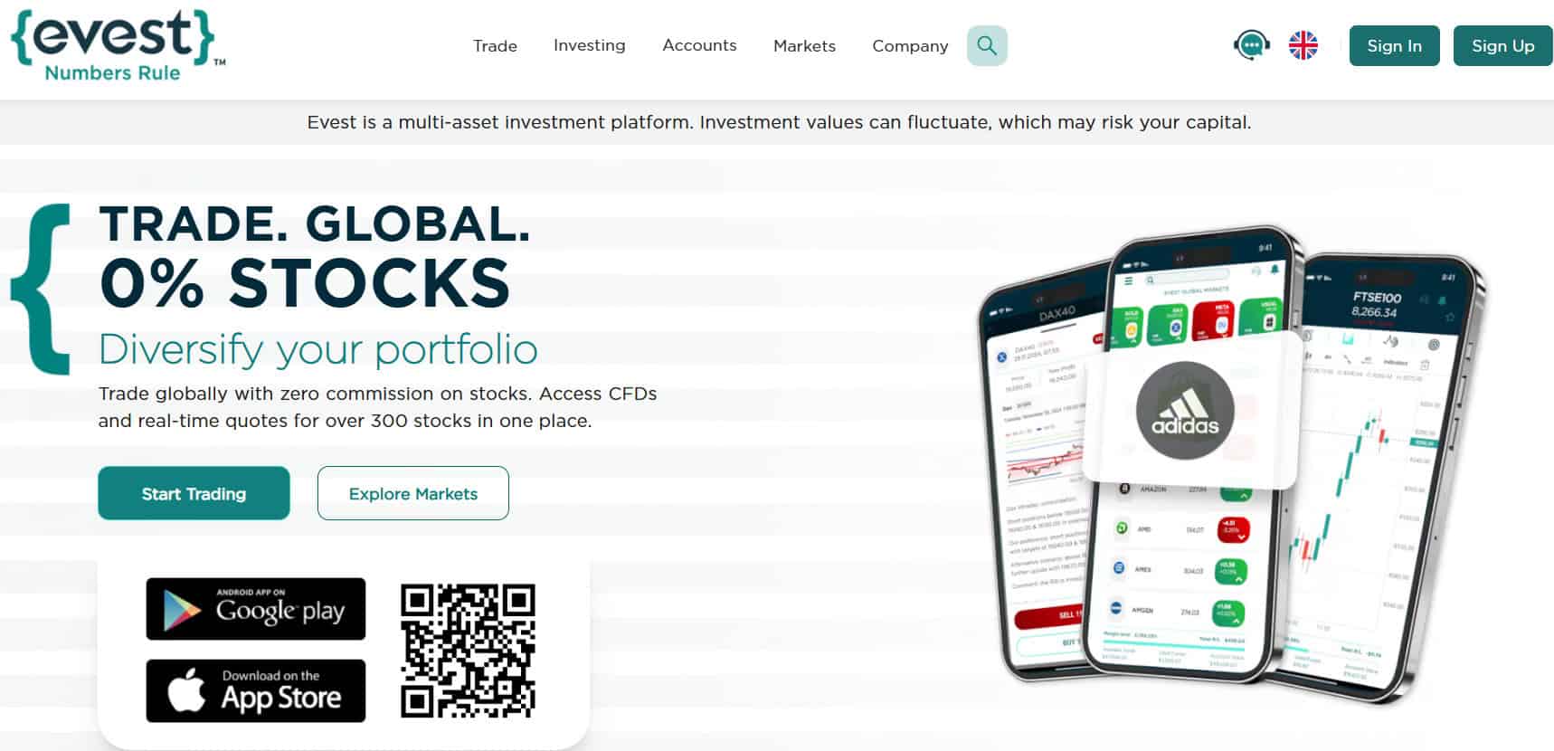 Evest Website Review