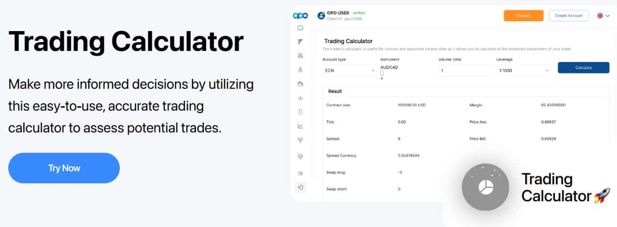 Opofinance Additional Tools and Features Review