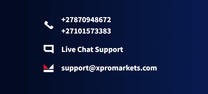 XPro Markets Customer Support Review 