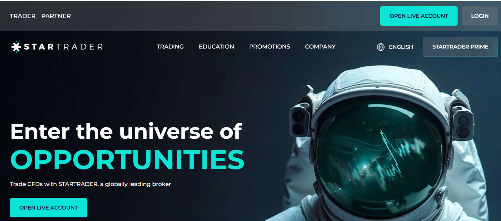 StarTrader Website Review