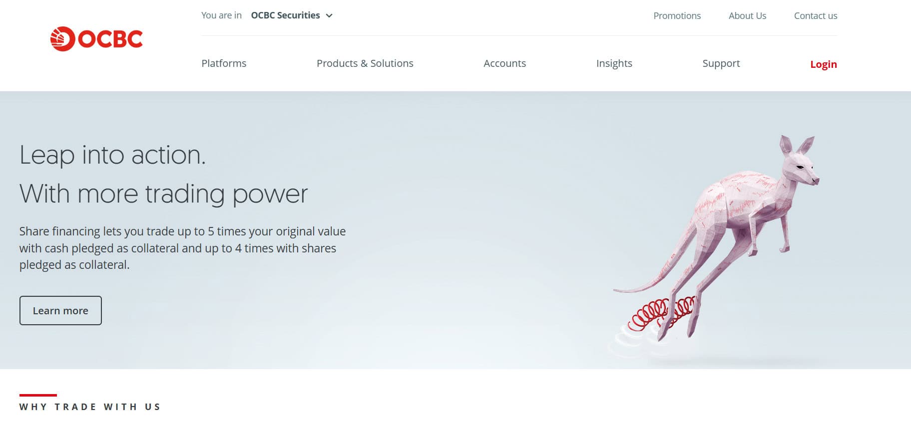 OCBC Securities Website Review