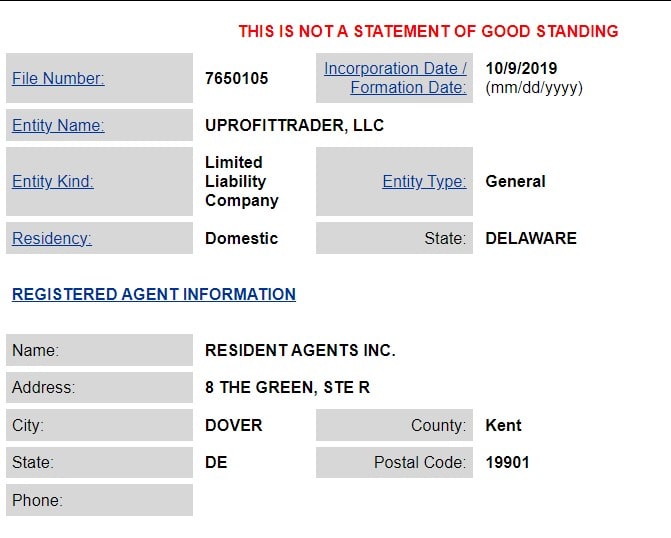 UProfit Registration