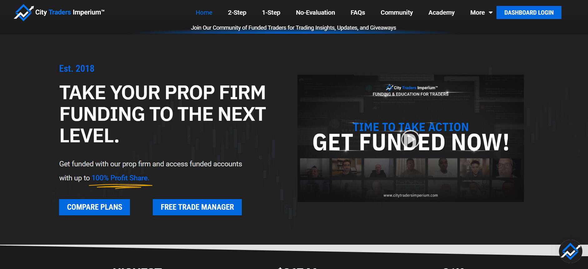 City Traders Imperium Website