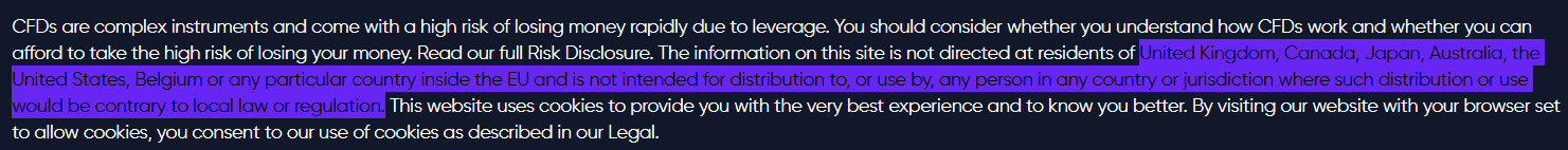 Eurotrader Restricted Countries Review