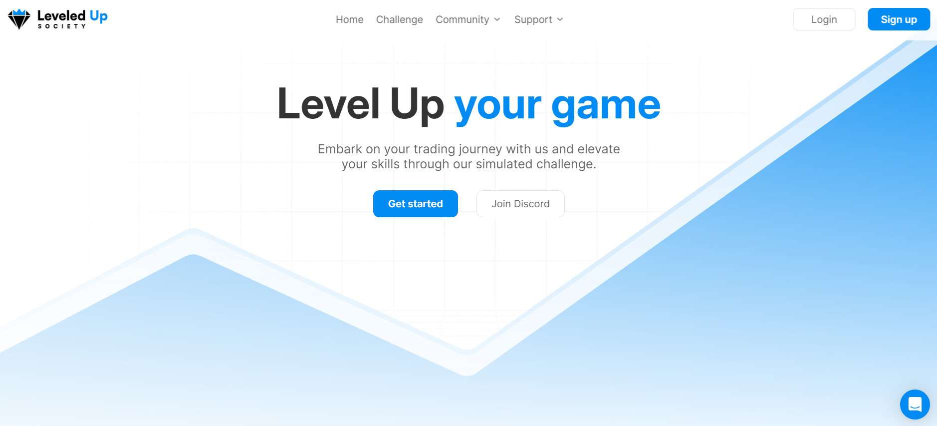 Leveled Up Society Website