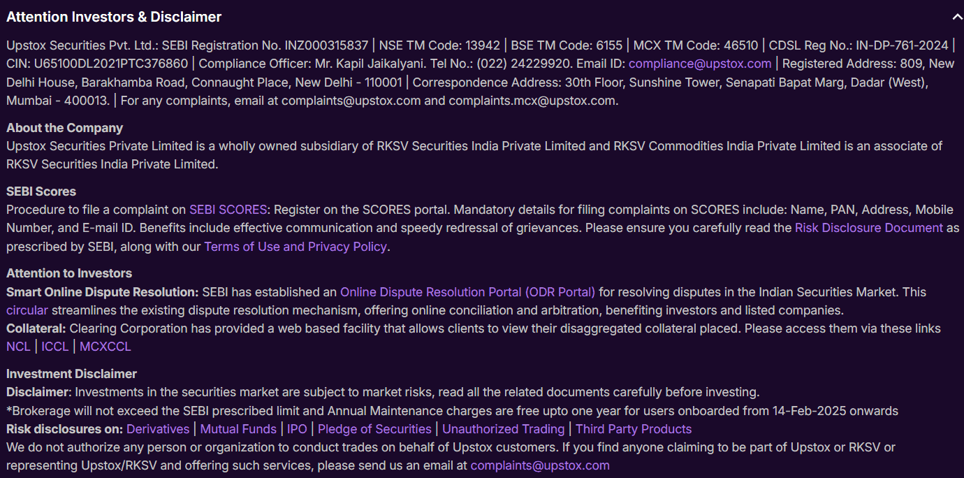 Upstox License Review