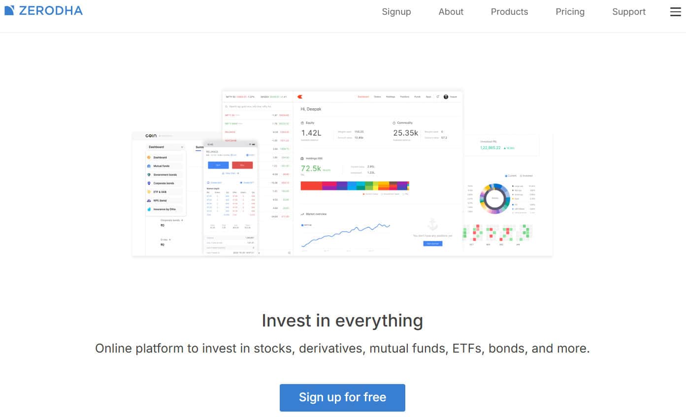 Zerodha Website Review