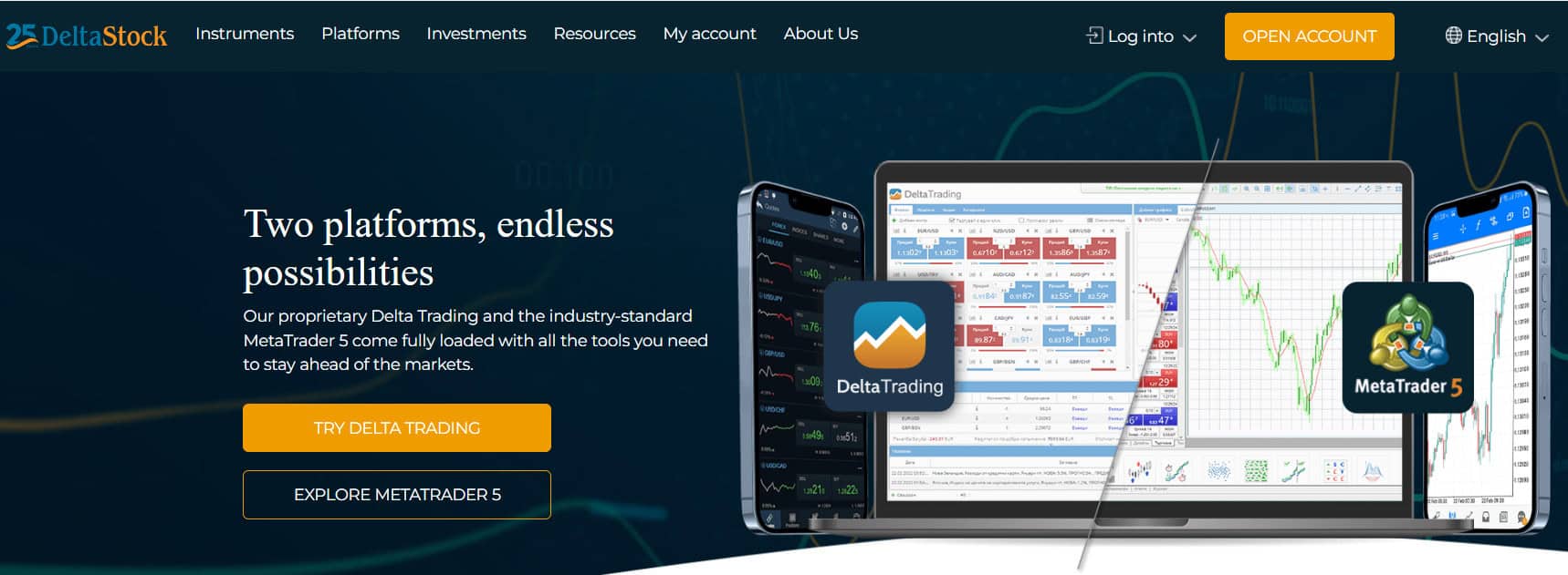 DeltaStock Website Review