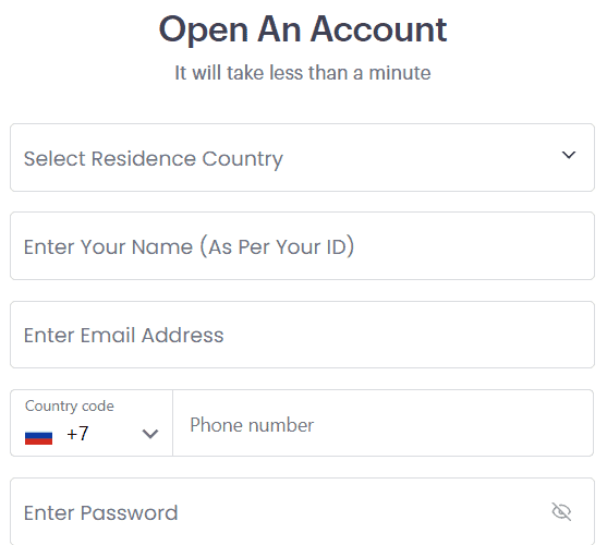 Fxview Account Opening Review