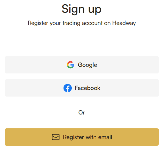 Headway Account Opening Review
