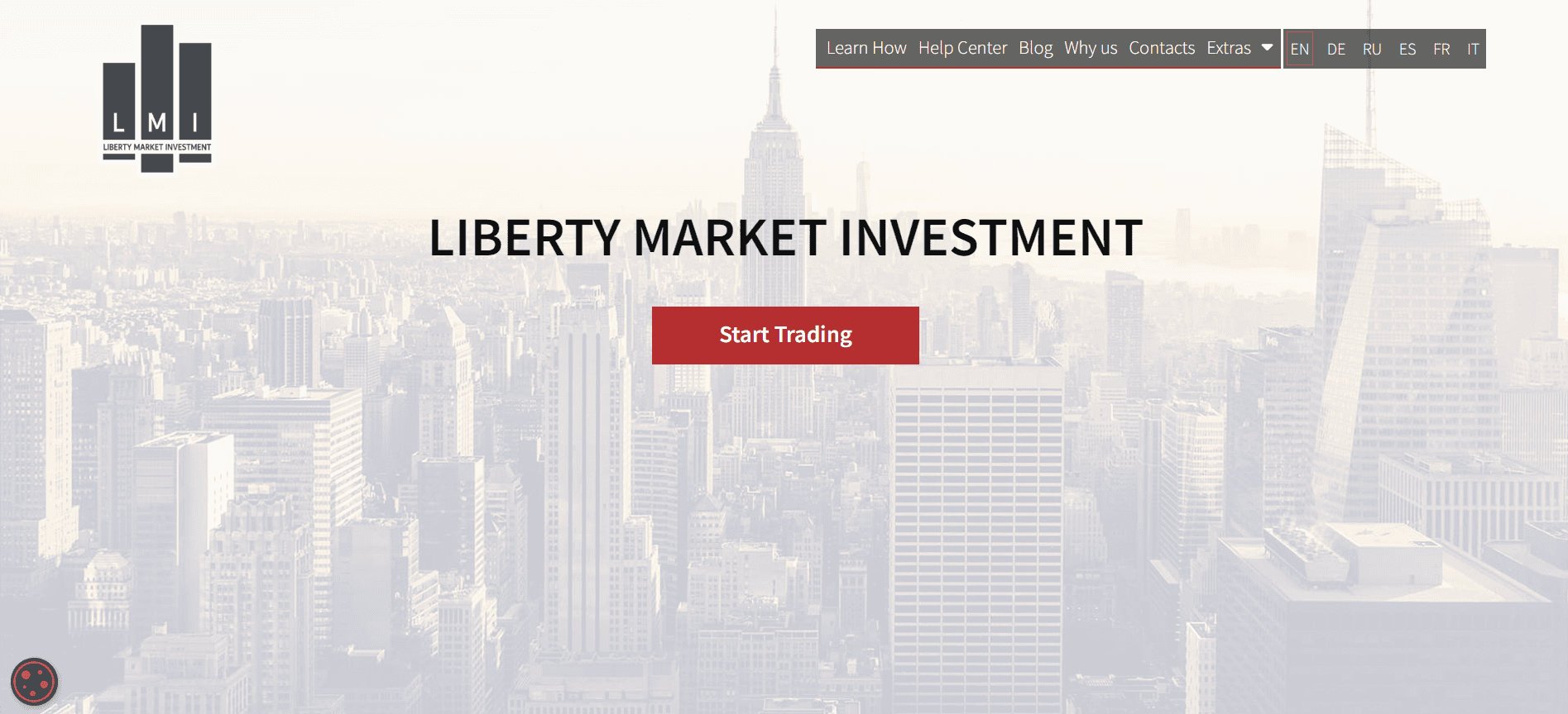 Liberty Market Investment Website