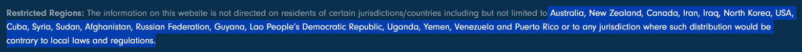 Traders Trust Restricted Regions Review