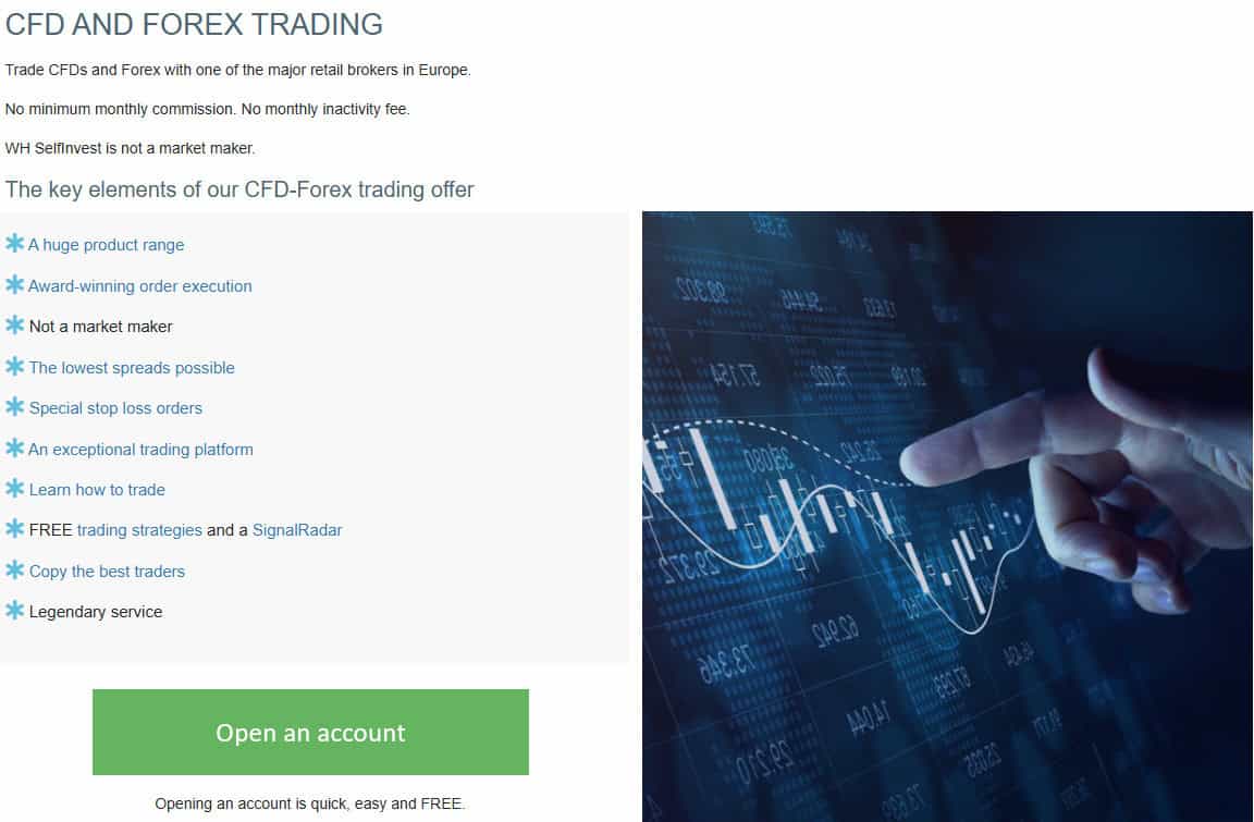 WH SelfInvest Account Types Review