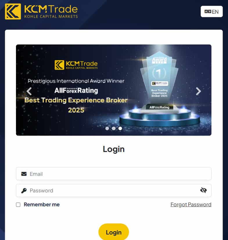 KCM Trade Account Opening Review